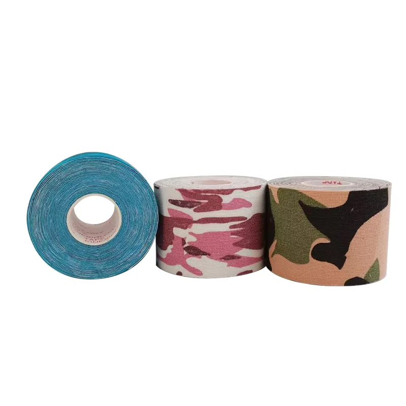 Kinesiology tape for muscle spasms relief and relaxation - Reduces muscle tension