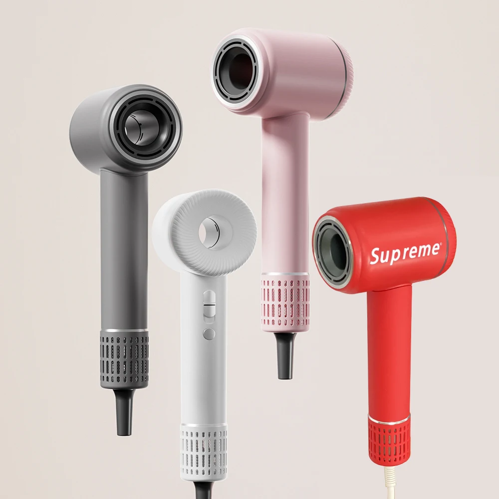 Vibrators Hair Dryer Best Quality Version Leafless Hairdryer Negative Ion High Speed Supersonics Blow Dryer Factory Wholesale