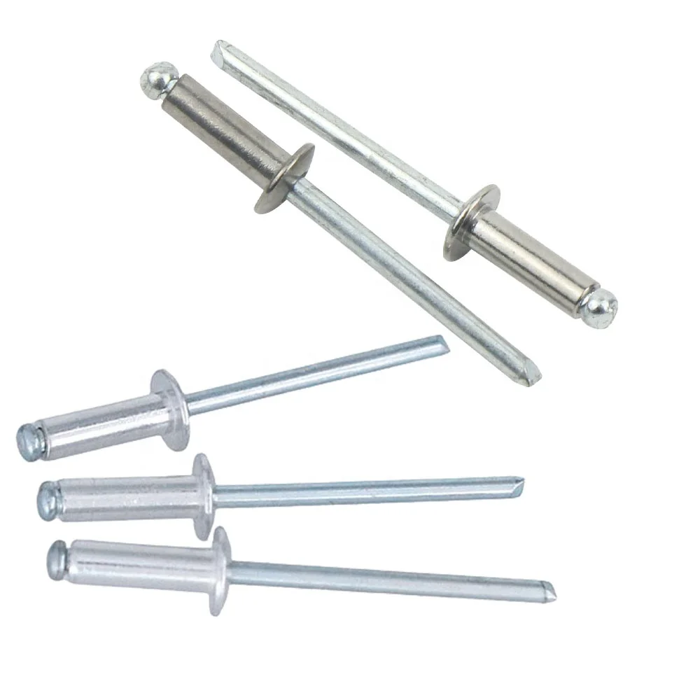 Wholesale Roofing Boards Industry Use White Paint Big Round Head Waterproof Metal Blind Rivets