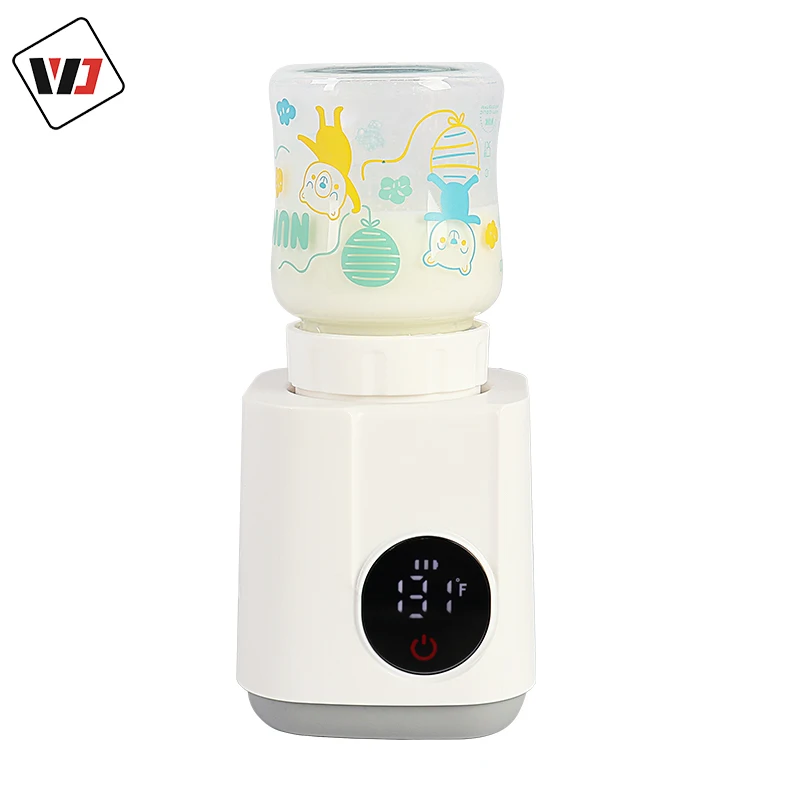 TikTok 2024 Popular With Moms Wireless Usb Baby Bottle Warmer Digital Display Portable Food Makers Warmers
