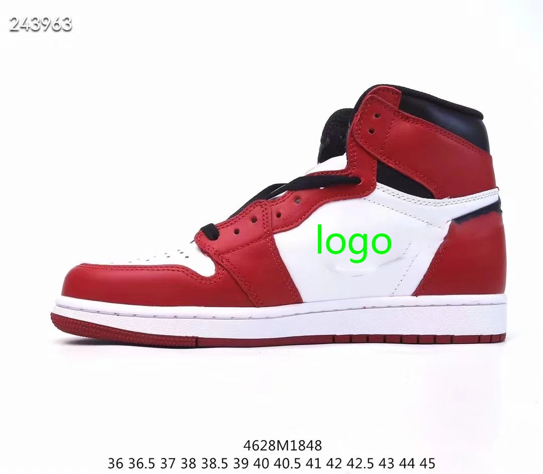 Top Highest quality custom brand Air 1 logo Low cost direct supply from Chinese basketball shoes for men women sneakers