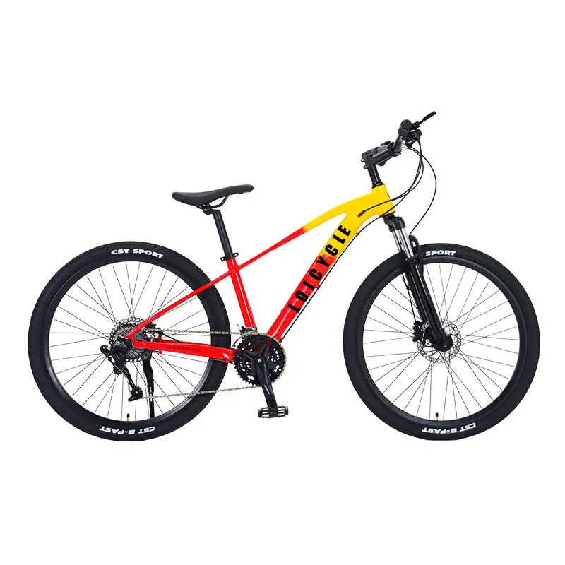 27.5 inch Aluminum alloy frame MTB bicycle 10-speed spoke wheel linear disc brake mountain bike