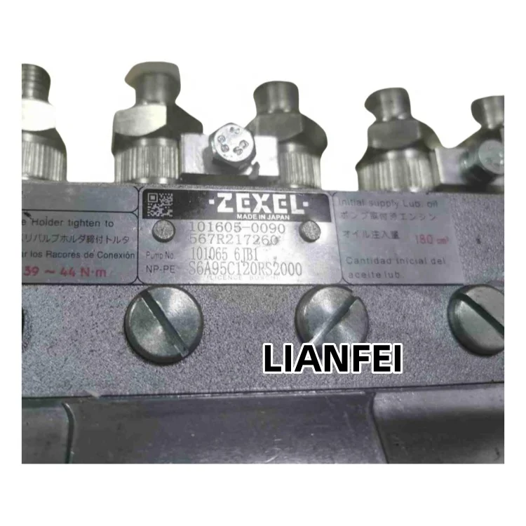 101605-0090 101602-8993 898175-9510 8-98175951-0 6BG1 ZEXEL Engine Fuel Pump Fuel Injection Pump