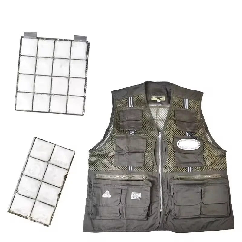 High Quality Insert Cooling Ice Pad Cool Ice Vests Ice industrial use summer water circulation cooling vest cold