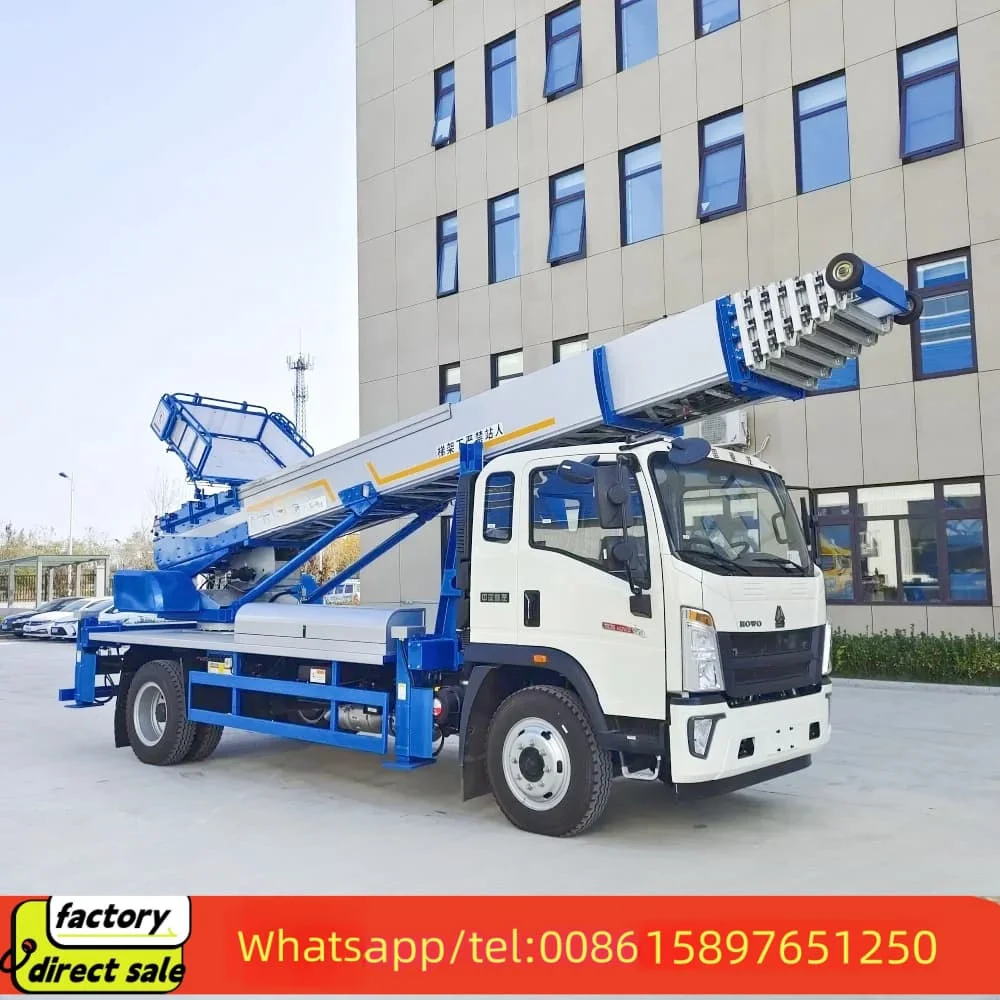 Телескопический подъемник HOWO 4*2 28 м 36