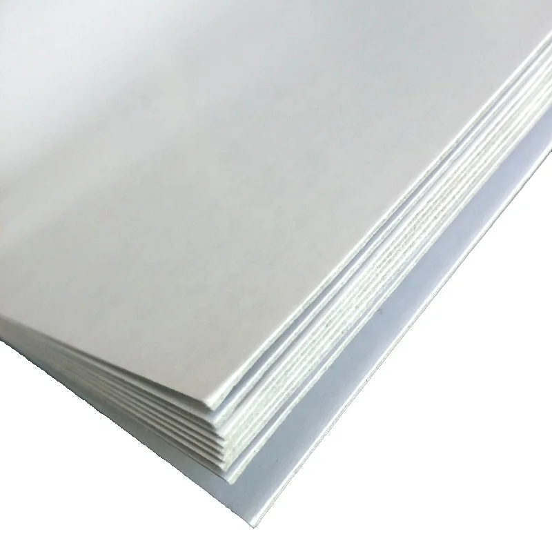 Two Side Coated 450gsm White Back Duplex Board Paper Sheet for Package Boxes