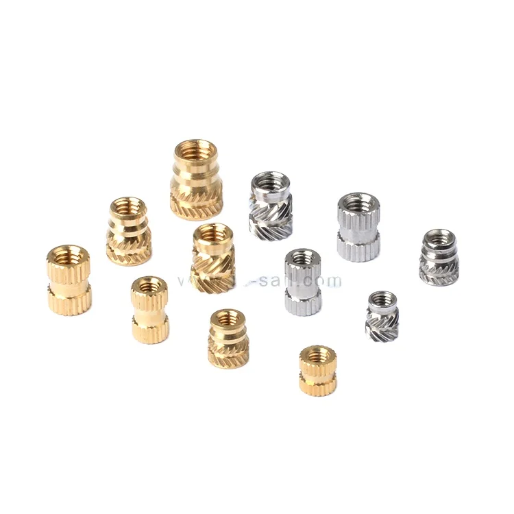 Plastic Bolt and Nut Ultrasonic Nut Plastic Insert Screw Designed for Thermoplastic Plastics