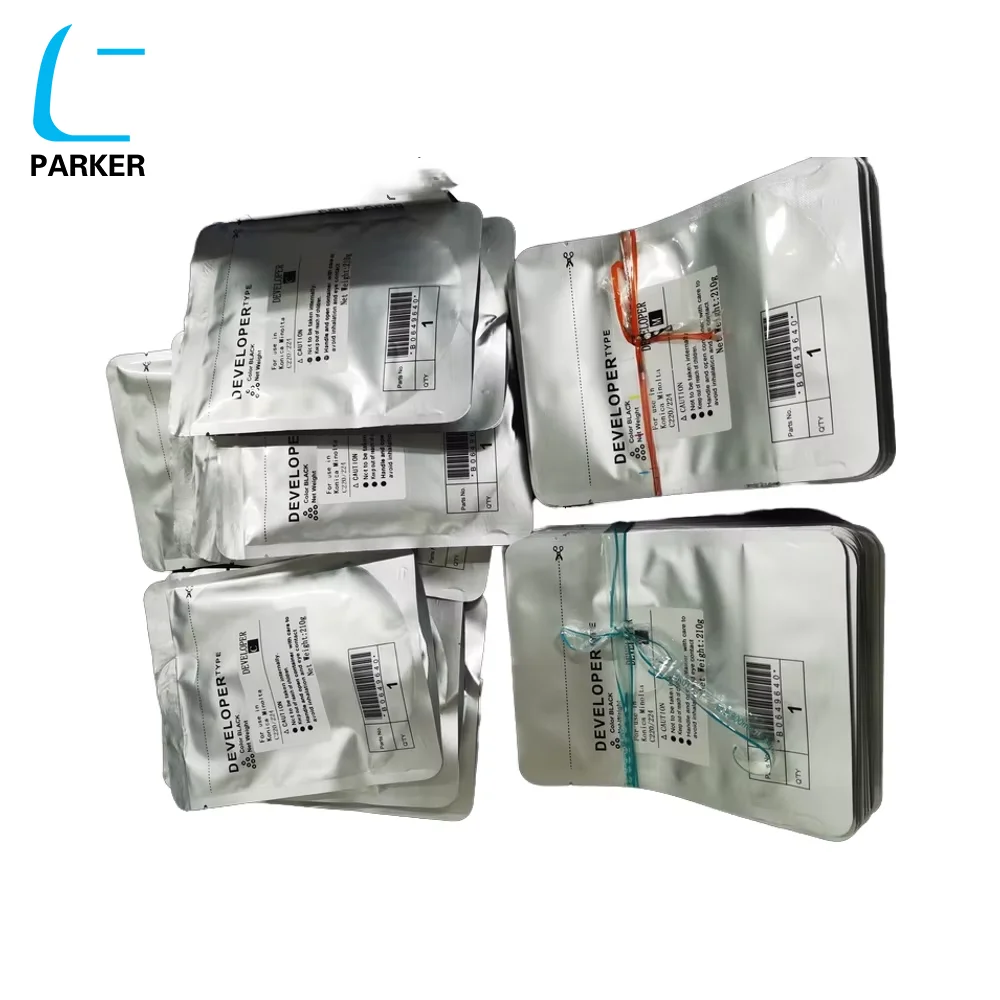 C Parker Compatible Konica Minolta Bizhub C220/C280/C360/C224/C284/C364e/C454/C554/C258/C308/C368 Copier Developer Powder