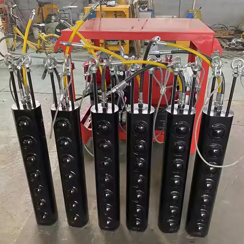 Rock Splitting Tool Hydraulic Stone Splitter Machine Concrete Rock Breaking Tools