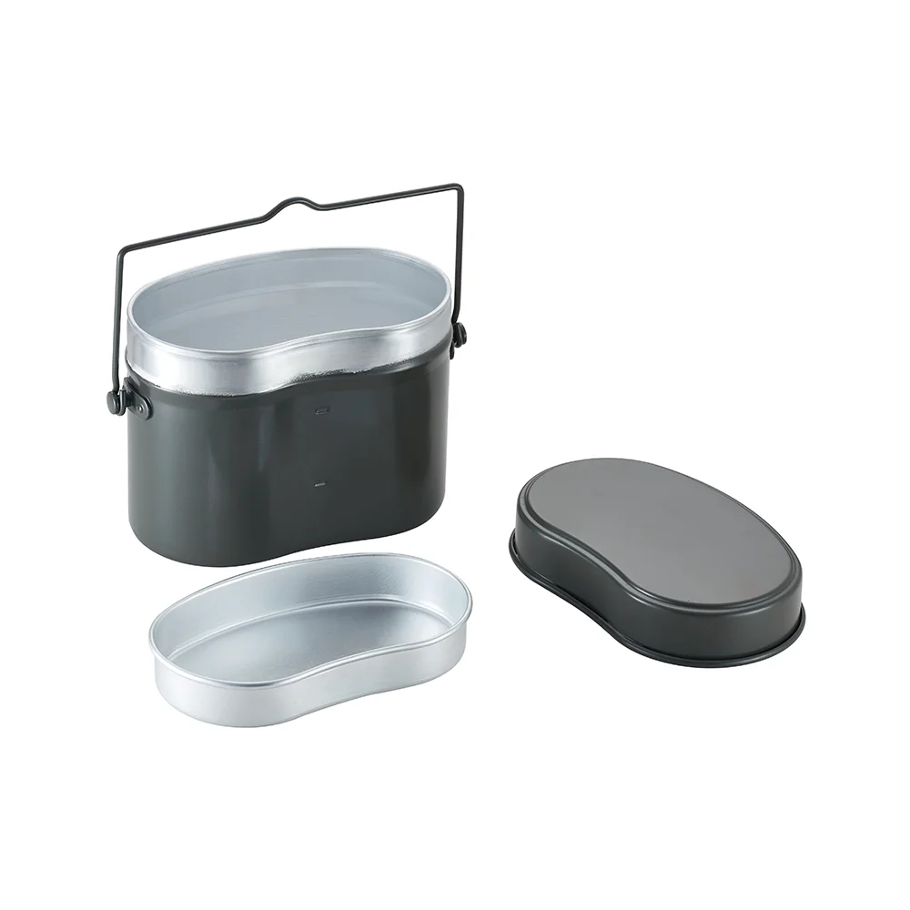 Durable Camping Cookware Metal Mess Tins Portable Lunch Box Mess Tin