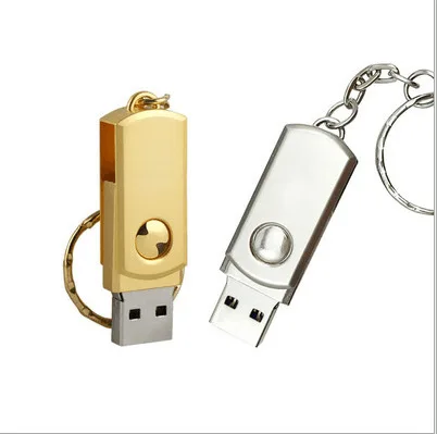 Металлический USB-накопитель с логотипом на заказ 16 ГБ 32 64 1 ТБ 2