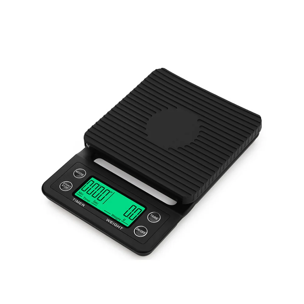 
Precise Super Slim Portable Small Scale for coffee powder Stainless Steel LCD Display Digital Kitchen Scales 