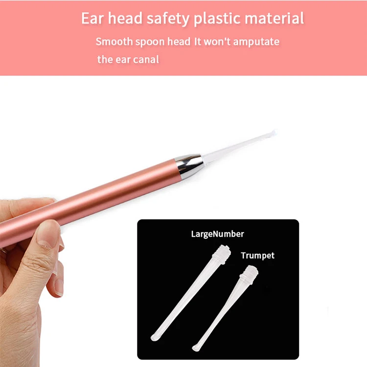 endoscope spoon ear picker ear wax luminous visual ear spoon
