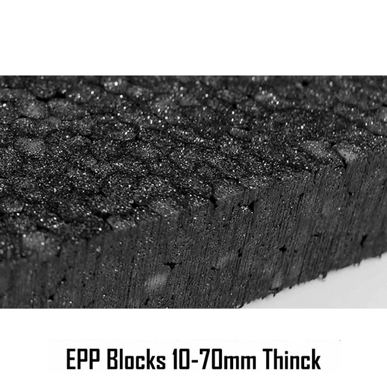 Customizable Expanded Polypropylene Foam sheet epp foam blocks used to create various parts for radio control planes