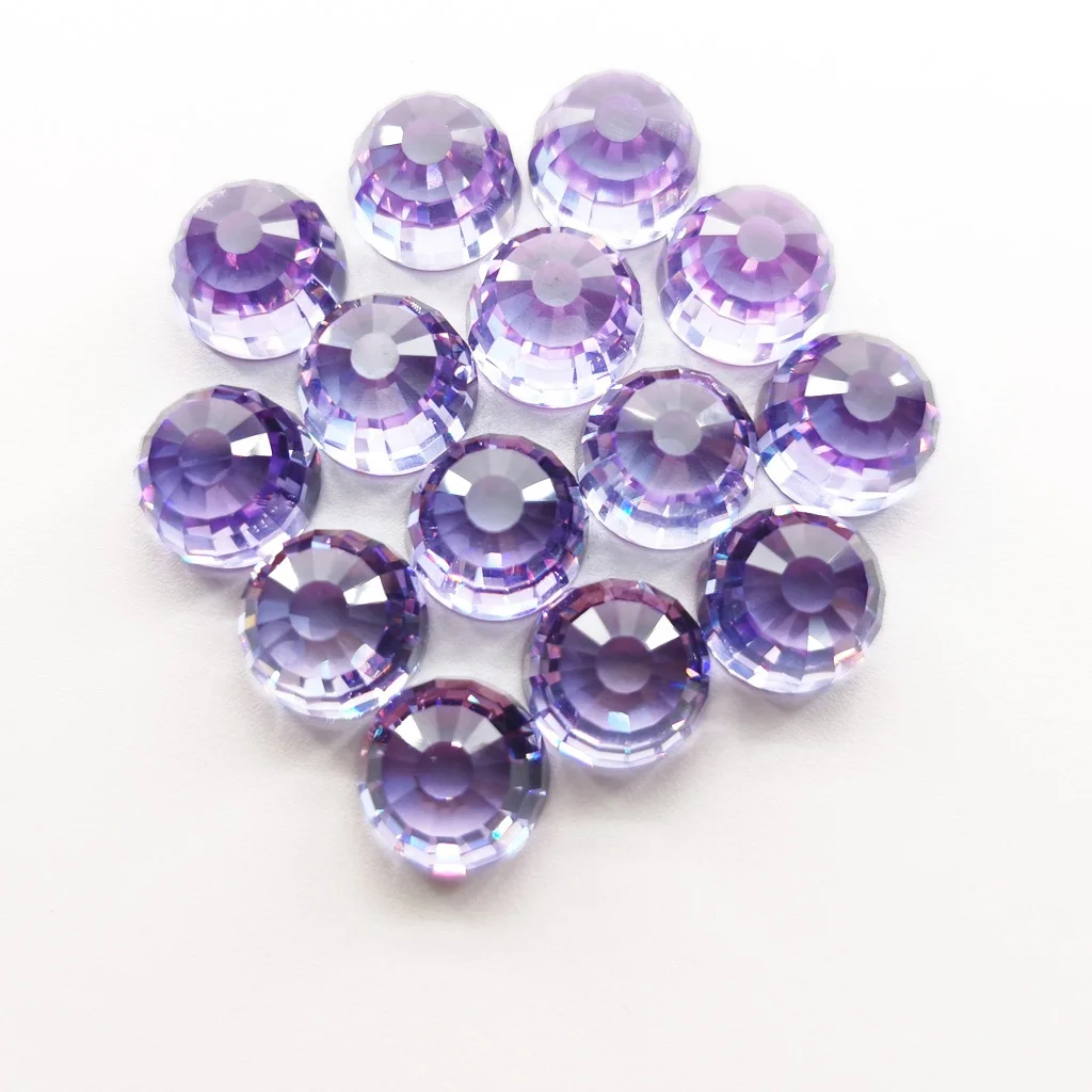 Baifu jewelry loose gemstone bullet shape kunzite zirconia beads