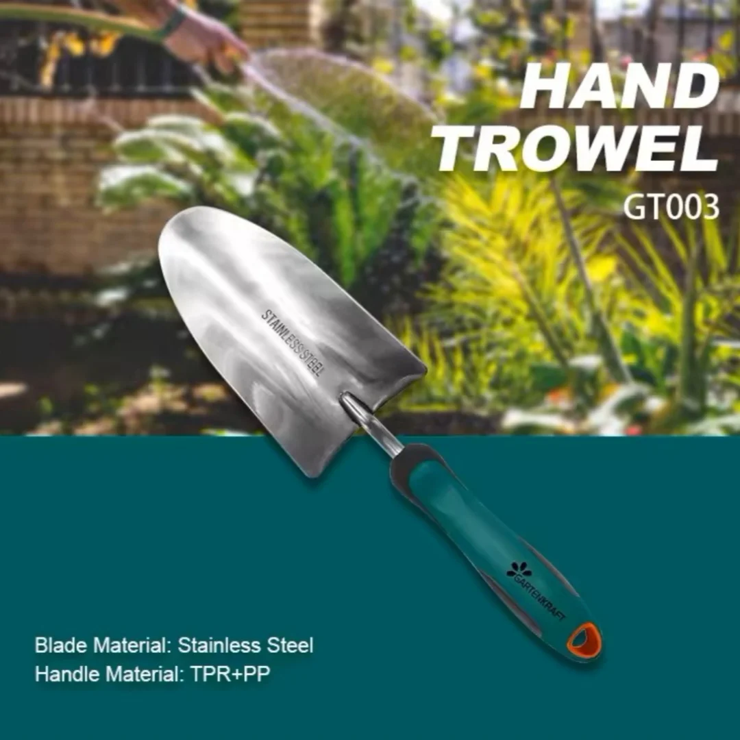 GARTENKRAFT GT003 Garden Mini Hand Trowel Ideal For Digging Weeding Loosening Soil Aerating Transplanting Garden Hand Trowel