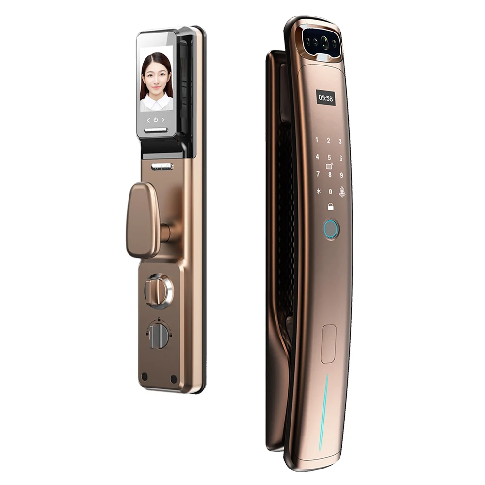 3D Infrared Light Face Recognition Lock Fingerprint Intelligent Automatic Switch Lock