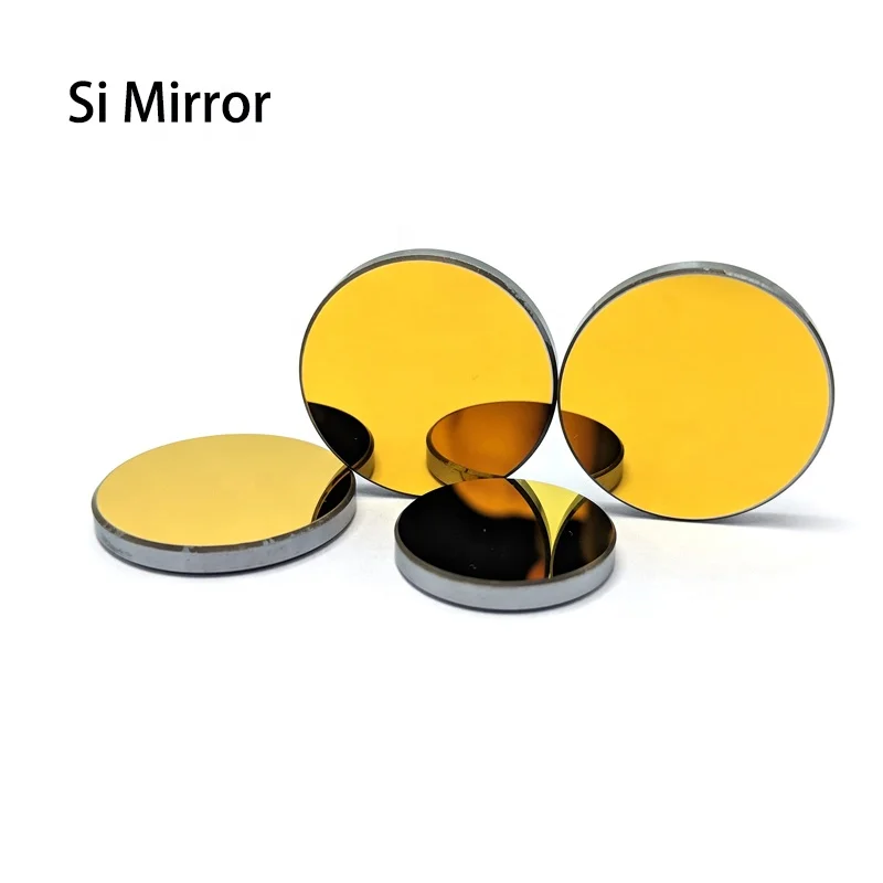 Gold Coated Dia 19.05mm Co2 Laser Optical Si Mirror Reflective Mirror for CO2 Laser Head Cutting Engraving Machine