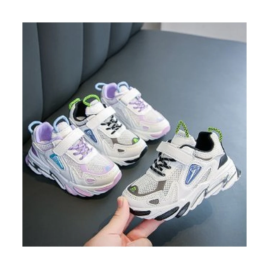 Discount attraction flying woven mesh sweat-absorbent breathable comfortable raised sole waterproof summer basketball sneakers