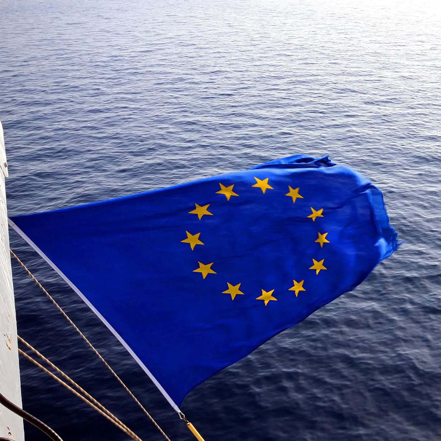 Promotional High Quality Polyester 3*5 Ft European Union Eu Ountry Flag for Outdoor Activities
