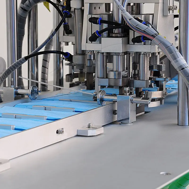 Manufacturers Price Fully Automatic 3 Ply Surgical Face Masks Machinery and mask making machine