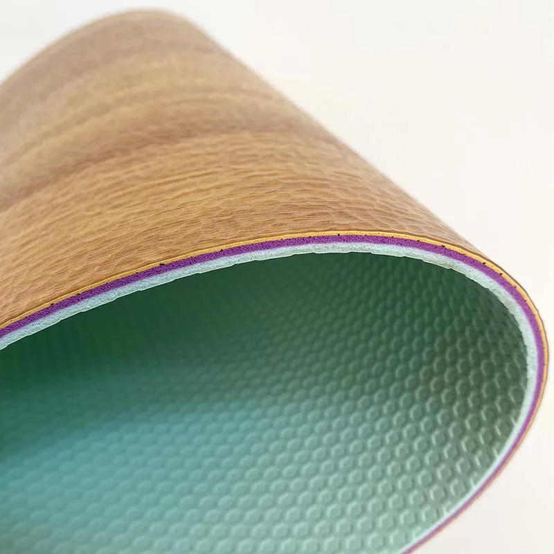 outdoor fire-resistant waterproof floor roll pvc vinyl floor roll for sports floor gule