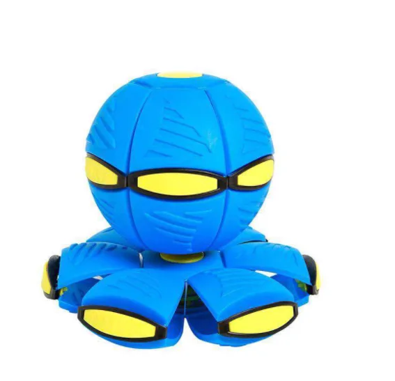 
Flying UFO Flat Throw Disc Ball With LED Light Toy Kid Outdoor Garden Beach Game Outdoor Toy 