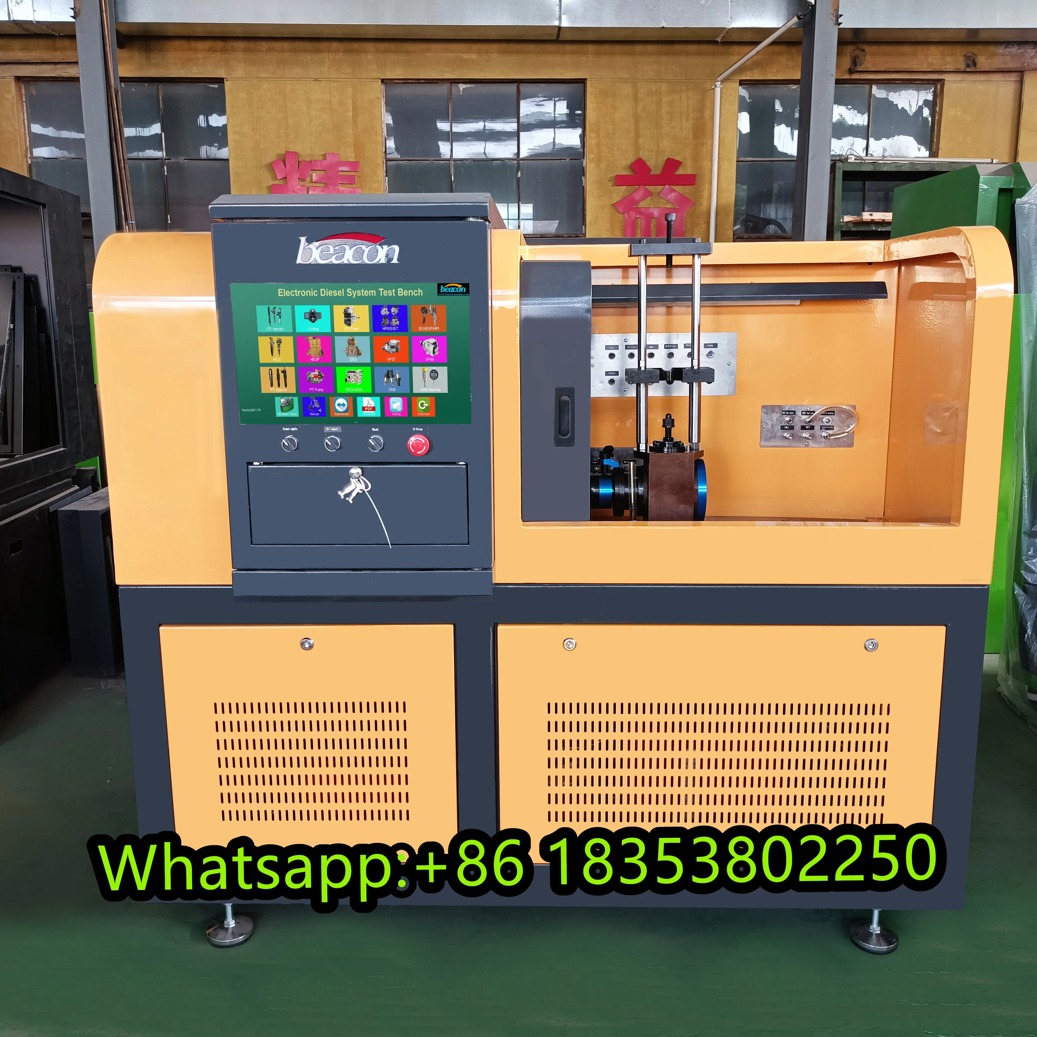 High-pressure diesel fuel common rail injection pump test bench CR819 for testing CRI,CRP,HPO pump,EUI,EUP,HEUI,BIP, CRI coding