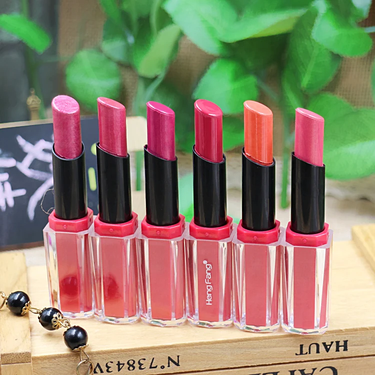 High Quality makeup Lipstick 12colors fashion color lipstick wholesale make your own lipstick