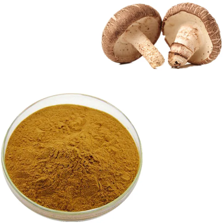 High quality pure natural shiitake mushroom extract powder 1kg price free