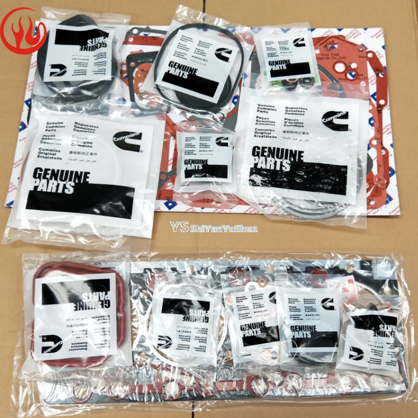 4BT 4BT3.9 EQB QSB engine lower gasket set kit 3802375 3283333 3804896 3802019 2802266 upper gasket kit 4089648 3804896