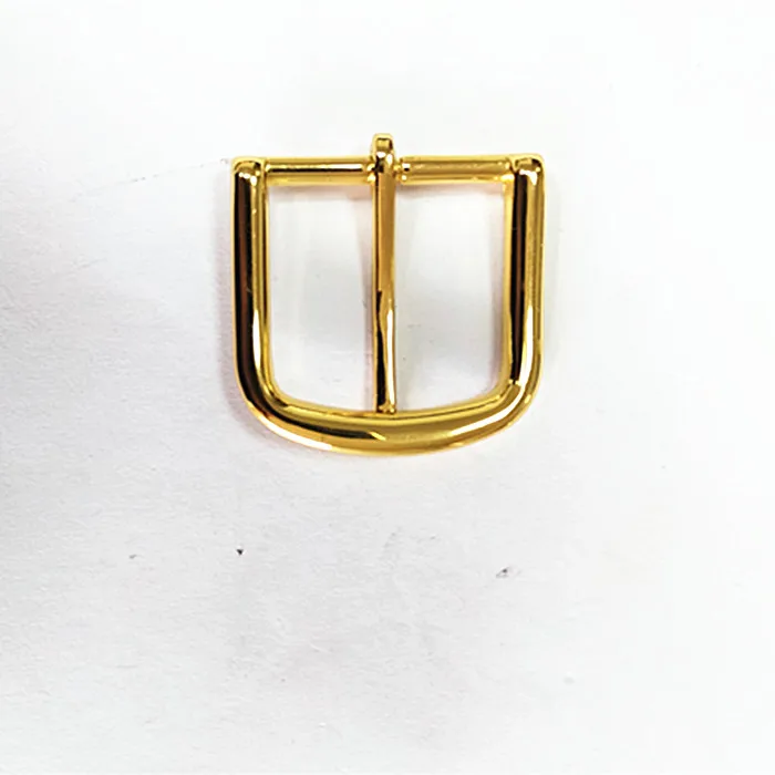 China factory custom logo shiny metal buckle for lady leather belts