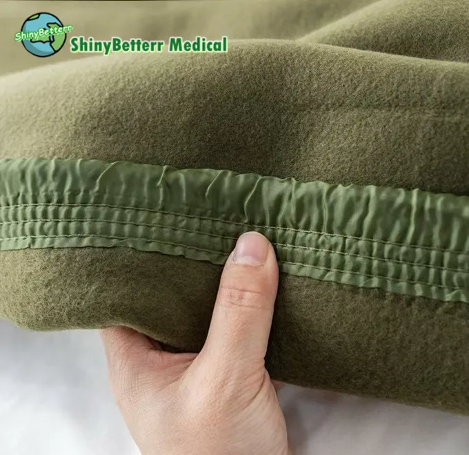 First Aid Emergency Disaster Relief Tactical Fleece Warm Blanket for Hospital Medical First Aid Hotels Outdoors Travel Winter