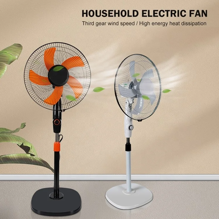 New Product 5 Blades Three Gear Key Switch 16inch PP Wind Blade Stand Air Cooling Electric Fan