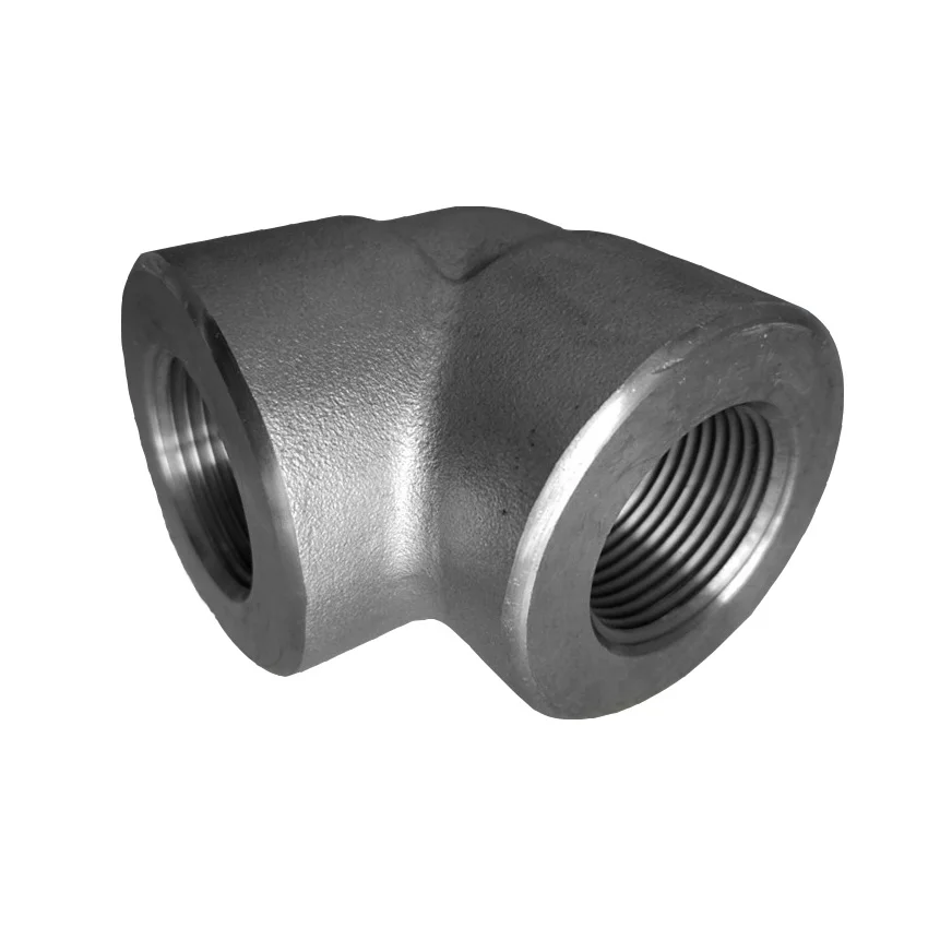 High Quality ASME Standard Forged Stainless Steel 90 Degree Elbow 1 inch 2 inch 3 inch 4 inch