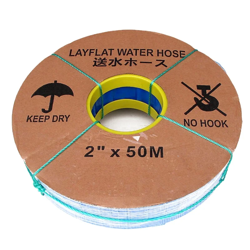 Irrigation Watering 3 Inch Lay Soaker PVC Flexible Flat Hose