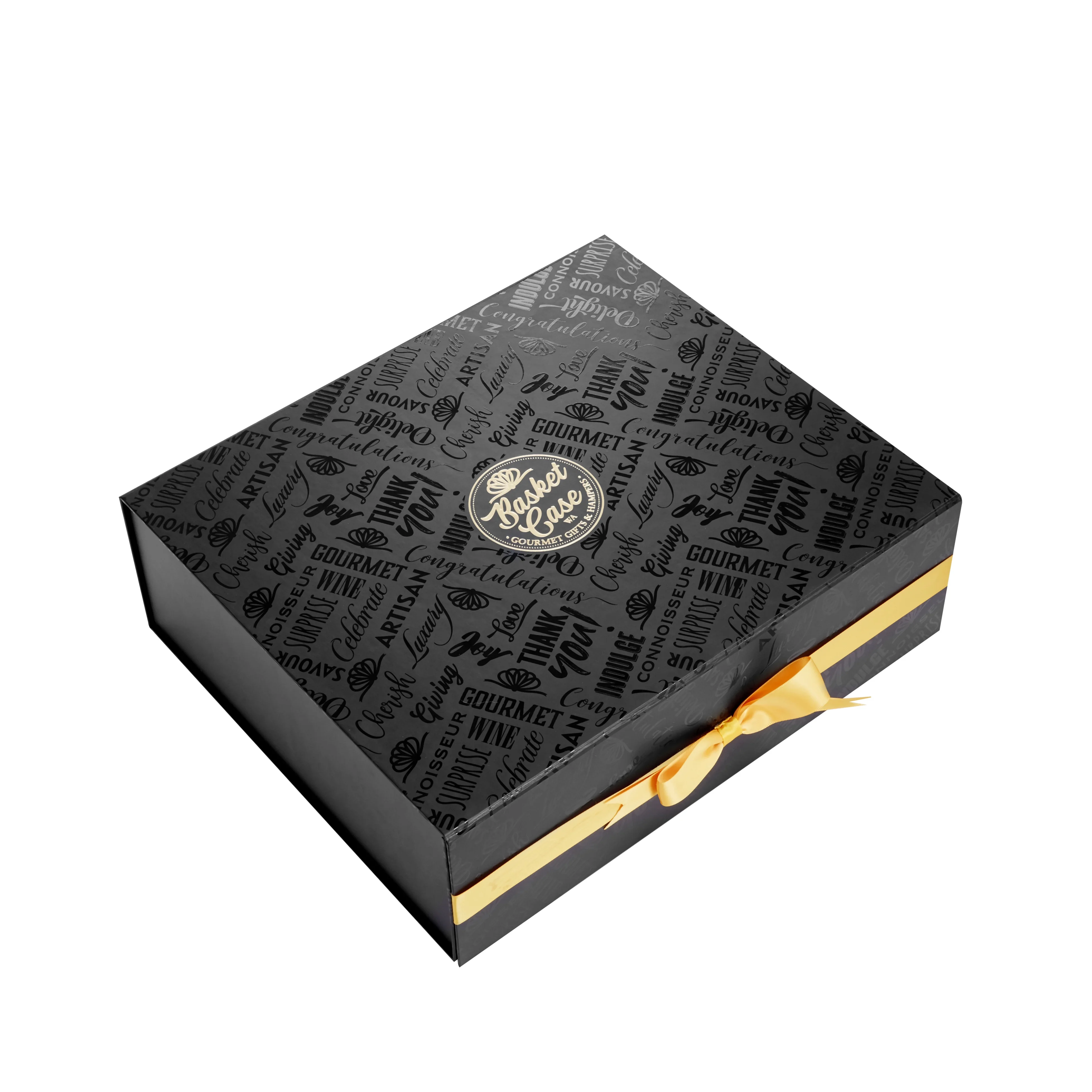 
Black Wholesale Custom Logo Premium Luxury Cardboard Paper Gift Wig Hair Extension Magnetic Packaging Box 