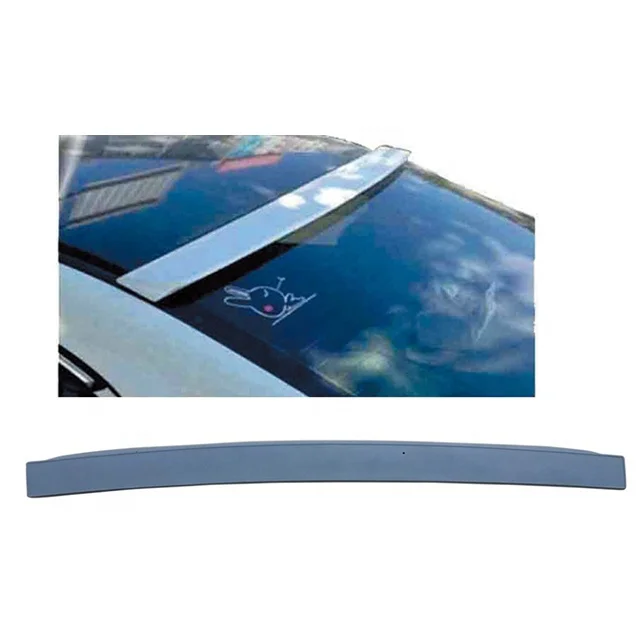 Hot selling car accessories car ABS spoiler with stop light car wings rear spoiler  HONDA CIVIC roof spoiler 2006-2012