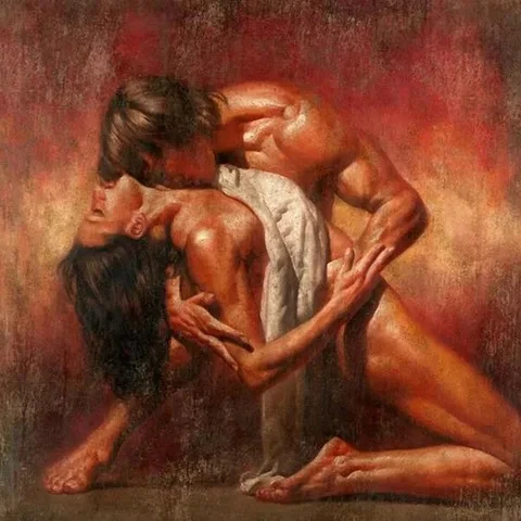 DIY Custom 30*40 Diamond Paintings kits for Adults Full Drill Round Diamond couple body art 5d diamond paintings