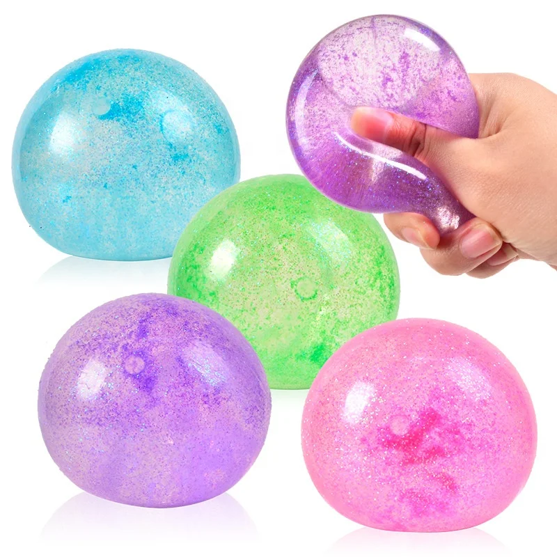 High Quality Popular Wholesale Colorful TPR Maltose Ball Anti-Stress Relieve Stress Toy Squishy Ball