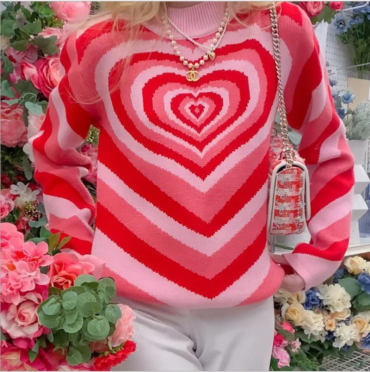 Sweater Autumn And Winter New Round-Neck Youth Much Color Sweater