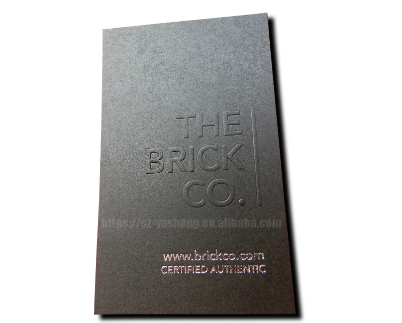 3d blind letterpress black create visiting card online design printing business cards embossed