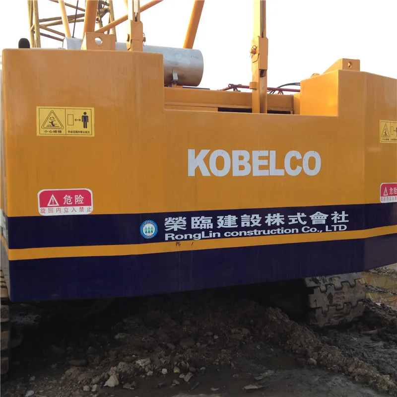 Подержанный японский гусеничный кран Kobelco 55 тонн 50 7055 в японском состоянии/P & H Crwaler кран; Sl6000