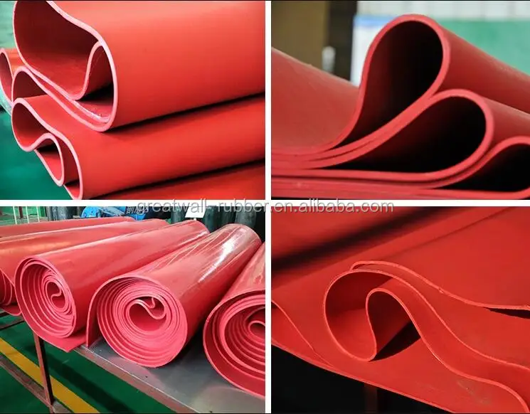  Стирол-бутадиен SBR / NBR EPDM FKM вулканизированный резиновый лист