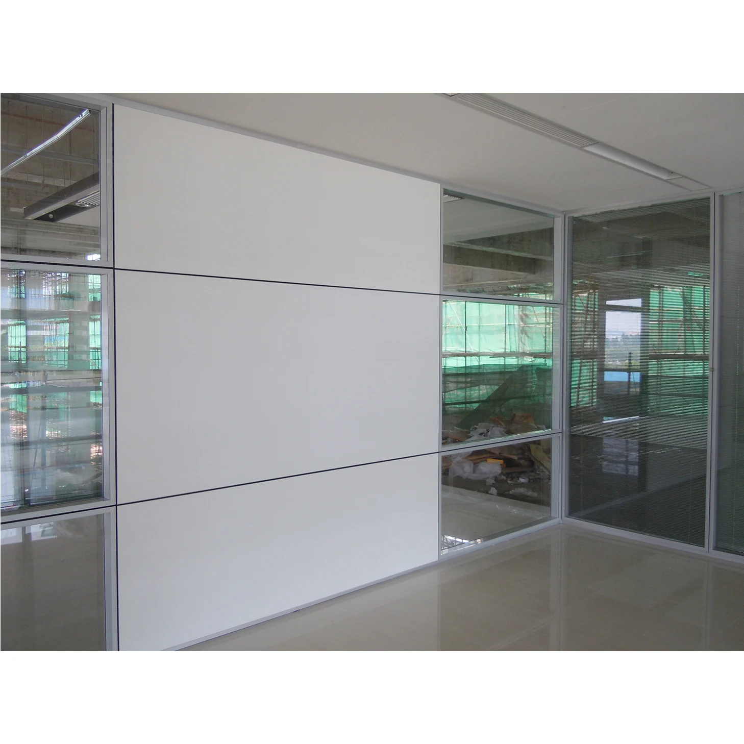 High quality partition floor to ceiling factory direct price aluminium partition images room divider glass partition sound block