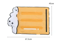 Summer Cold Gel Feeling Beds Cute Cat Dogs Cool Sleeping Soft Mat Pet Cooling Cushion Mat