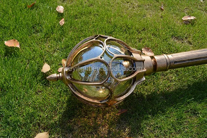wholesale factory street lamp lawn lights led pathway bollard main gate flag pole vintage outdoor post light