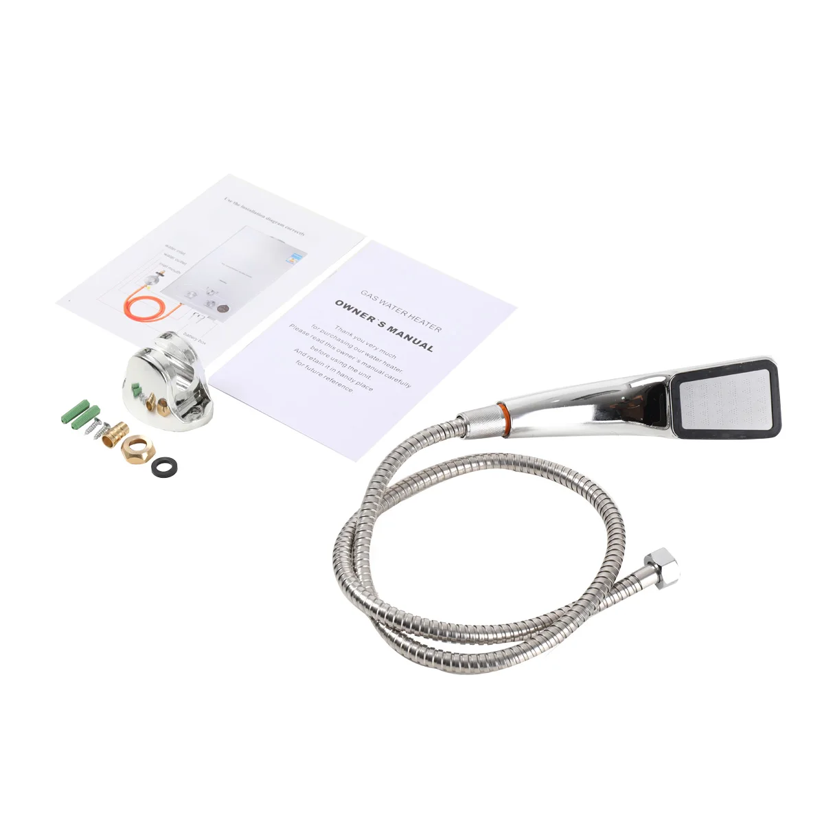 16L Liquid Smart Tankless Gas Geyser LPG Propane Instant Hot Shower Heater