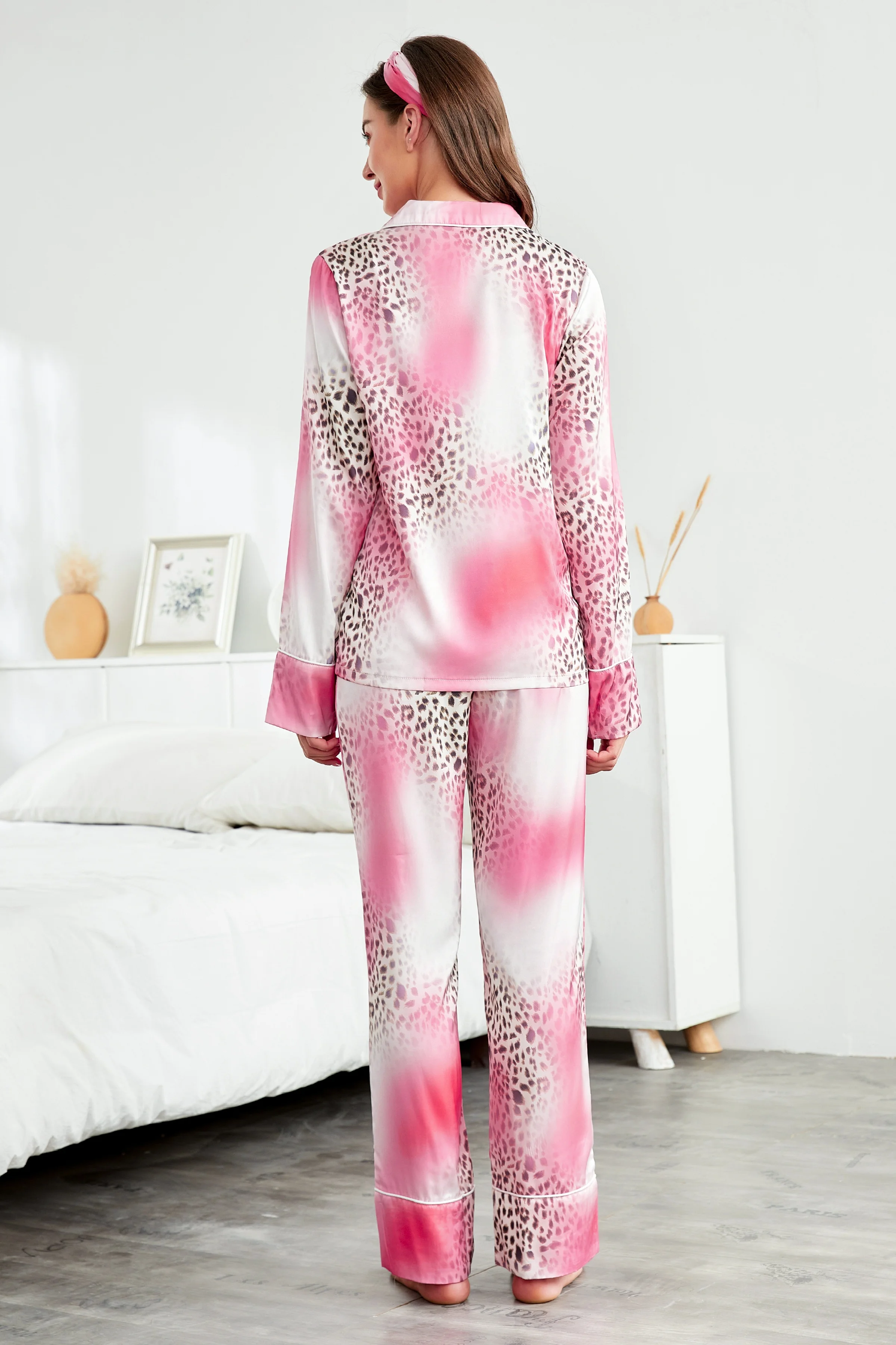 
Good price Red 100% silk Satin pyjamas Body for bridesmaid gift 