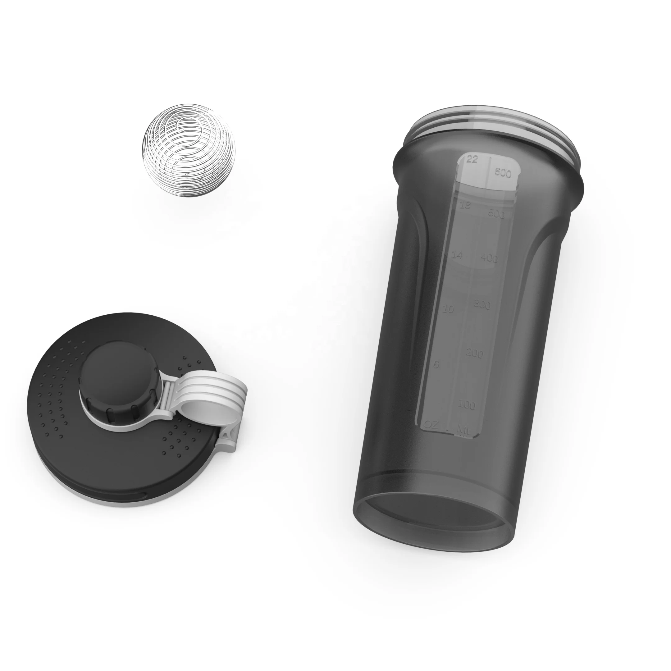 Perfect Choice New Patented Manual Protein Blend Gym Shaker Bottle Protein Shaker Cup for Fitness Enthusiasts